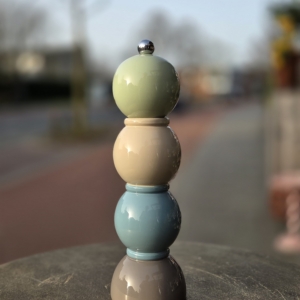 Zout-Pepermolen Bobbin Meerkleurig